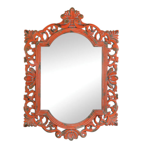 Vintage Emily Coral Mirror - Distinctive Merchandise