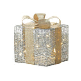 Large Light Up Gift Box Décor - Distinctive Merchandise
