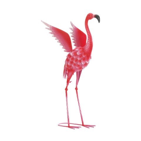 Flying Flamingo Metal Décor - Distinctive Merchandise