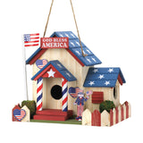 Patriotic Birdhouse - Distinctive Merchandise