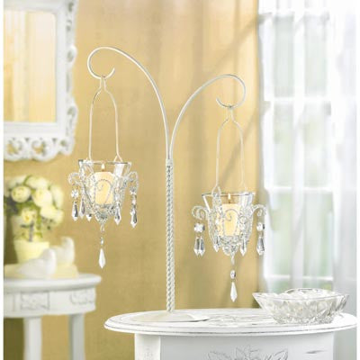 Mini-Chandelier Votive Stand - Distinctive Merchandise