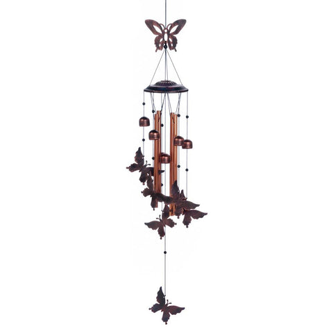 Fluttering Butterflies Wind Chimes - Distinctive Merchandise