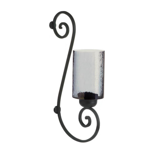 Smoked Glass Wall Sconce - Distinctive Merchandise