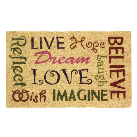 Words Of Wisdom Welcome Mat - Distinctive Merchandise