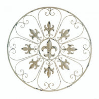Circular Fleur-De-Lis Wall Décor - Distinctive Merchandise