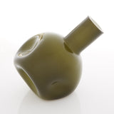 Hunter Green Abstract Vase