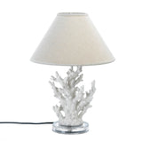 White Coral Table Lamp - Distinctive Merchandise