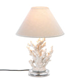 White Coral Table Lamp - Distinctive Merchandise