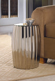 Silver Decorative Stool - Distinctive Merchandise