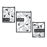 Live Love Laugh Wall Décor - Distinctive Merchandise