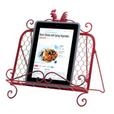 Red Rooster Cookbook Stand - Distinctive Merchandise