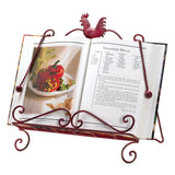 Red Rooster Cookbook Stand - Distinctive Merchandise