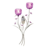 Fuchsia Blooms Wall Sconce - Distinctive Merchandise