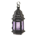 Purple Moroccan Style Lantern - Distinctive Merchandise