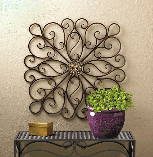 Iron Scrollwork Wall Décor - Distinctive Merchandise