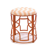 Chic Chevron Stool - Distinctive Merchandise