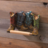 Cowboy Boots Toilet Paper Holder - Distinctive Merchandise