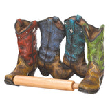 Cowboy Boots Toilet Paper Holder - Distinctive Merchandise