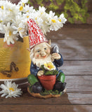Gardening Gnome Solar Statue - Distinctive Merchandise