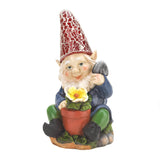 Gardening Gnome Solar Statue - Distinctive Merchandise