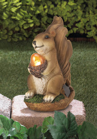 Squirrel Solar Statue - Distinctive Merchandise