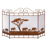 Wild Savannah Fireplace Screen - Distinctive Merchandise