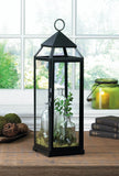 Extra Tall Black Contemporary Lantern - Distinctive Merchandise
