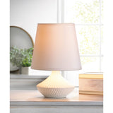 White Table Lamp - Distinctive Merchandise