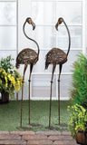 Wild Flamingo Garden Art Duo - Distinctive Merchandise