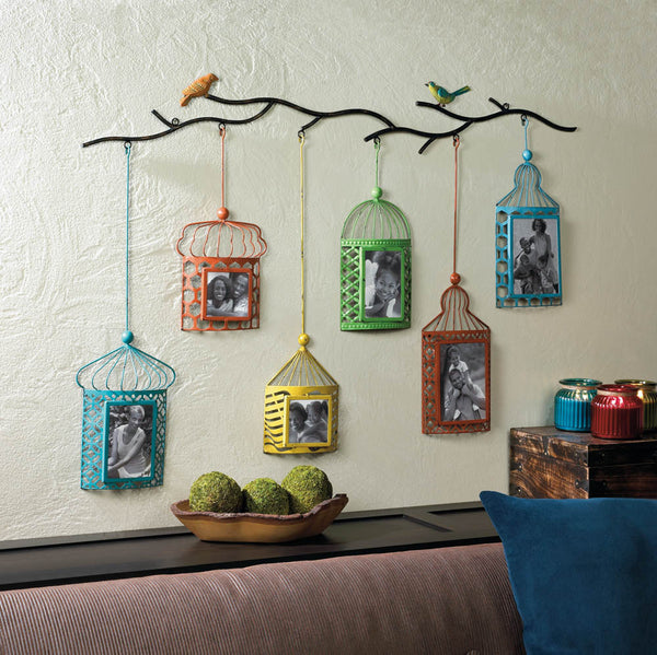 Birdcage Photo Frame Décor - Distinctive Merchandise