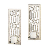 Deco Mirror Wall Sconce Set - Distinctive Merchandise