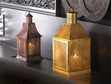 Labyrinth Pewter Lantern - Distinctive Merchandise