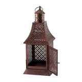 Labyrinth Pewter Lantern - Distinctive Merchandise