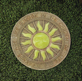 Bursting Sun Glowing Stepping Stone - Distinctive Merchandise