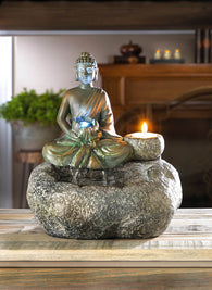 Buddha Tabletop Fountain - Distinctive Merchandise