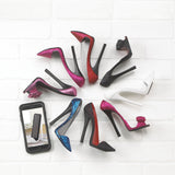 Pink Bow Shoe Phone Holder - Distinctive Merchandise
