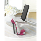 Dazzling White Shoe Phone Holder - Distinctive Merchandise