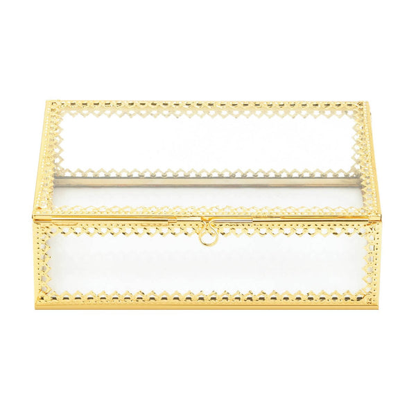 Gold Motif Jewelry Box - Distinctive Merchandise