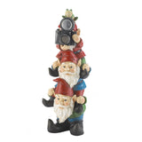 Stacked Solar Gnome Figurine - Distinctive Merchandise