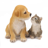 Best Buds Puppy And Kitten Figurine - Distinctive Merchandise