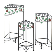 Country Apple Plant Stand Set - Distinctive Merchandise