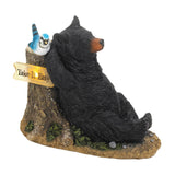 Lounging Bear Solar Light - Distinctive Merchandise