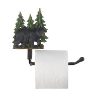 Black Bear Toilet Paper Holder - Distinctive Merchandise