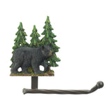 Black Bear Toilet Paper Holder - Distinctive Merchandise