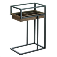 Side Table With Slide Out Drawer - Distinctive Merchandise