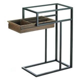 Side Table With Slide Out Drawer - Distinctive Merchandise