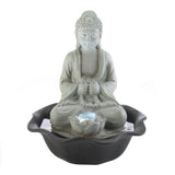 Buddha On Lotus Tabletop Fountain - Distinctive Merchandise