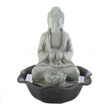 Buddha On Lotus Tabletop Fountain - Distinctive Merchandise