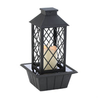 Black Lantern Tabletop Fountain - Distinctive Merchandise