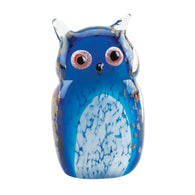 Blue Owl Art Glass - Distinctive Merchandise